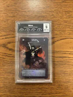 Witch (foil) Promo Alpha Investments PCG 9 Mint Sorcery: Contested Realm - Image 1