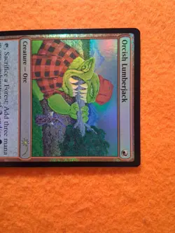 Orcish Lumberjack (2025) (Rainbow Foil) Secret Lair Drop Foil - Image 3