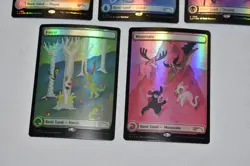 MTG Secret Lair Featuring: Gary Baseman FOIL LAND SET Magic the Gathering - Image 2
