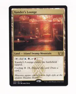 Magic the Gathering Streets of New Capenna #260 Xander's Lounge - Image 1
