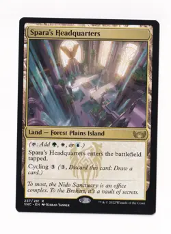 Magic the Gathering Streets of New Capenna #257 Spara's Headquarters - Image 1