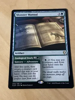 Monster Manual / Zoological Study - Commander Legends: Battle for Baldur's Gate - Image 1