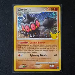 Pokemon TCG Classic Celebrations Claydol Holo Rare Card 15/106 - Image 1