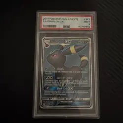 UMBREON GX 2017 Pokemon #142/149 PSA 9 MINT Sun & Moon FULL ART - Image 1
