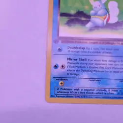 Dark Wartortle 1st Edition 46/82 Team Rocket Pokemon TCG LP WotC - Image 4