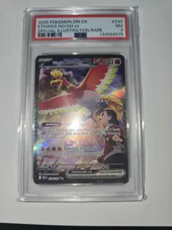 Pokemon Ethans Ho-Oh EX 239 Destined Rivals PSA Graded 7 - Image 1