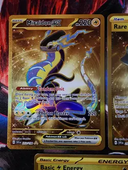 Pokemon Scarlet & Violet Base Lot of 5 Gold Hyper Rares - Image 2