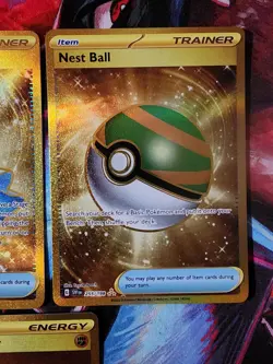 Pokemon Scarlet & Violet Base Lot of 5 Gold Hyper Rares - Image 4