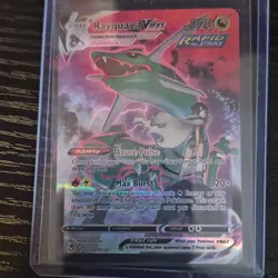 Pokemon Rayquaza VMAX Full Art Secret Rare Holo TG20/30 SWSH07 Evolving Skies - Image 1