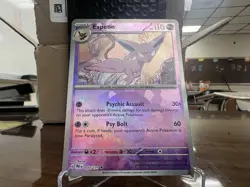 Pokemon Reverse Holo Pokeball Espeon 033/131 2025 Prismatic Evolutions NM - Image 1