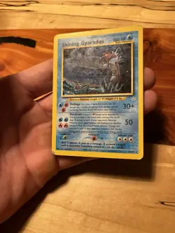Pokemon Shining Gyarados Neo Revelation Secret Rare Holo 100 HP 65/64 English - Image 4