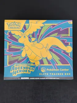 Pokemon Center Ascended Heroes Elite Trainer Box ETB Sealed New *Read Descrip - Image 1