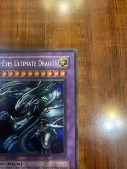 Yugioh Blue-Eyes Ultimate Dragon JMP-EN005 Secret Rare Limited Edition LP/NM 💎 - Image 4