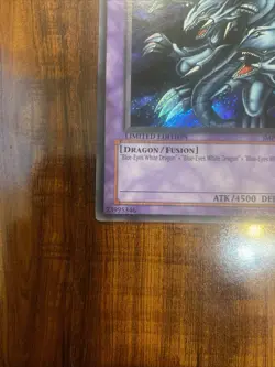 Yugioh Blue-Eyes Ultimate Dragon JMP-EN005 Secret Rare Limited Edition LP/NM 💎 - Image 5