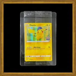 2022 Pokemon GO Pikachu Holo Promo Card 028/078 New Sealed - Image 1