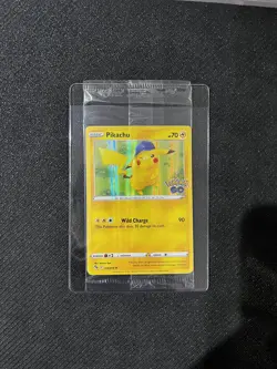 2022 Pokemon GO Pikachu Holo Promo Card 028/078 New Sealed - Image 3