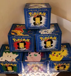 Sealed Pokemon 23k Gold Plated Card 1999 Burger King Complete Set Unopened - Image 1