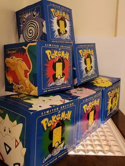 Sealed Pokemon 23k Gold Plated Card 1999 Burger King Complete Set Unopened - Image 2