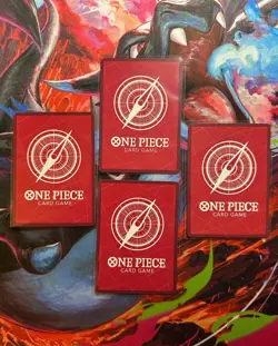 One Piece Card Game - X4 Monkey.D.Luffy (Demo Deck) OP01-003 L - NM - Image 2