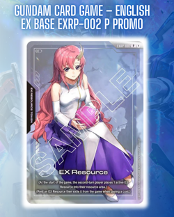 GCG Gundam Card Game EXRP-002 P - Lacus Clyne English - Image 1