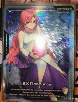 GCG Gundam Card Game EXRP-002 P - Lacus Clyne English - Image 3