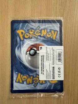 Pikachu at the Museum Jumbo Sealed Promo Pokemon Card Oversized Natural History - Image 2