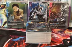 Gundam Card Game Steel Requiem GD03 - 77 Rare Cards - Image 1