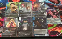 Gundam Card Game Steel Requiem GD03 - 77 Rare Cards - Image 2