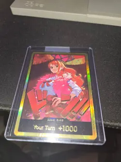 DON!! Card (Nami) (Gold) Extra Booster: One Piece Heroines Edition Foil - Image 1