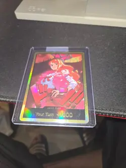 DON!! Card (Nami) (Gold) Extra Booster: One Piece Heroines Edition Foil - Image 2