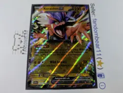 2023 Koraidon EX Double Rare card 125/198 Scarlet & Violet Base Set Pokemon LP - Image 3
