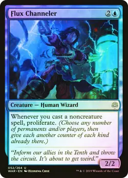 MTG FOIL Flux Channeler - War of the Spark #052 - Image 1