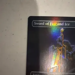 Sword of Fire and Ice (Borderless) Double Masters Foil Near Mint/Mint - Image 4