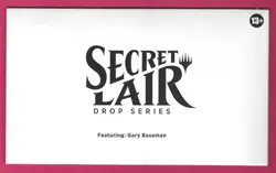 MTG Secret Lair Featuring: Gary Baseman [SEALED NON-FOIL] Magic the Gathering - Image 1