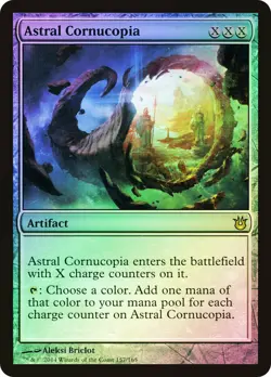 MTG FOIL Astral Cornucopia - Born of the Gods #157 - Image 1