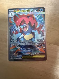 Pokemon TCG Mega Feraligatr EX 274/217 SIR English Ascended Heroes PACK FRESH NM - Image 1