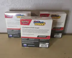 Lot Of 3 Pokemon Scarlet & Violet Surging Sparks Booster Bundle Sealed 3 Boxes - Image 2