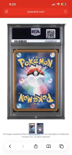 Pokemon Vaporeon V Eevee Heroes S6a Holo Super Rare 075/069 Japanese PSA 10 - Image 3