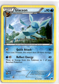 Glaceon #30 Pokemon Dark Explorers - Image 1