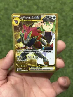Pokemon TCG N's Zoroark ex 189/159 Sv09: Journey Together Holo - Image 1