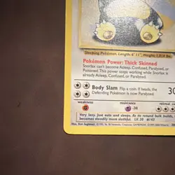 Pokemon TCG Snorlax 30/130 Base Set 2 Rare Regular Basic 90HP - Image 3