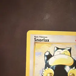 Pokemon TCG Snorlax 30/130 Base Set 2 Rare Regular Basic 90HP - Image 4