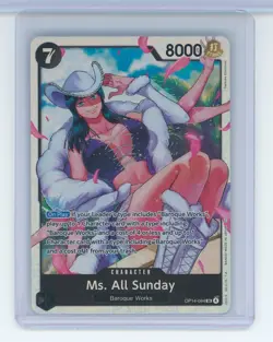 One Piece The Azure Sea's Seven OP14-084 Ms. All Sunday SR - Image 1