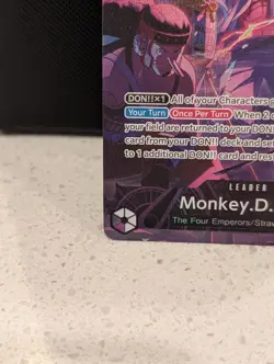 One Piece TCG | Monkey.D.Luffy | English 2nd Anniversary | Leader OP09-061 NM - Image 2