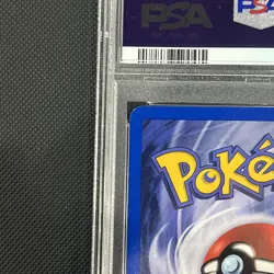 Rockets Hitmonchan Gym Heroes Card 11/132 PSA 8 NM-MT Holo Rare WOTC Pokemon - Image 3