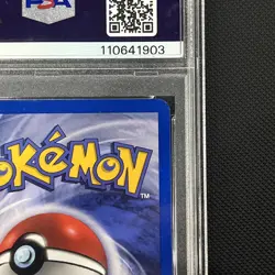 Rockets Hitmonchan Gym Heroes Card 11/132 PSA 8 NM-MT Holo Rare WOTC Pokemon - Image 4