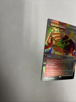Spectator Seating Borderless Foil Card #0664 MTG LP - Image 5