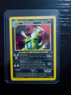 Pokemon Card Tyranitar Neo Discovery SWIRL HOLO 12/75 ITA good - excellent - Image 1