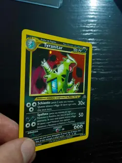 Pokemon Card Tyranitar Neo Discovery SWIRL HOLO 12/75 ITA good - excellent - Image 4