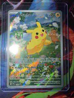 Pokemon TCG Pikachu 088 Sv: Scarlet & Violet Promo Holo 70 HP Card - Image 1